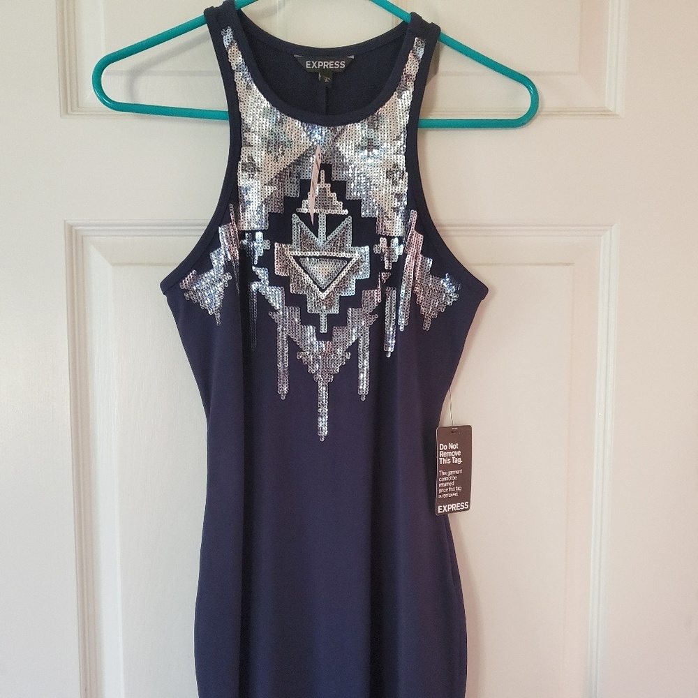 Express Sequin Dress